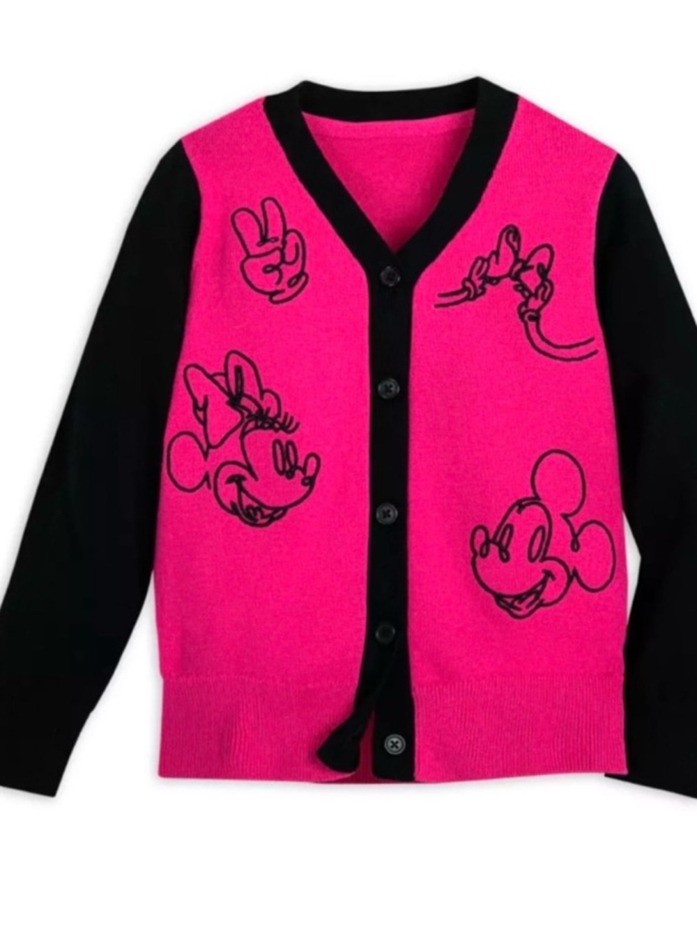 NWT Cashmere Blend Disney Cardigan Sweater